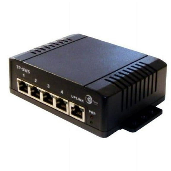 Tycon Systems, Inc 12-56v 5 Port Passive Poe Switch -