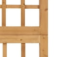 thumbnail image 5 of vidaXL 3-Panel Room Divider/Trellis Solid Fir Wood 121x180.5 cm, 5 of 5