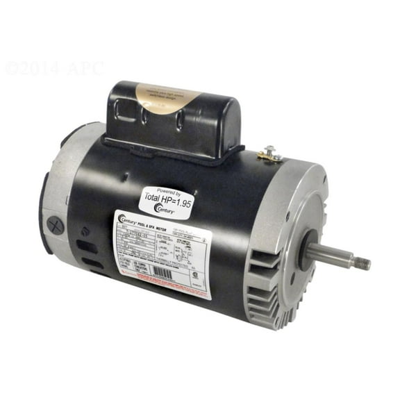 The Pool Supply Shop 1.5 to 0.20 HP C-Face Full Rated Pool Pump Motor, 1.30 SF