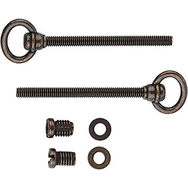 Antique Brass Swing Cheval Mirror Mounting Hinge Bolt 3 1 2 Long Bolt Pack Of 2 Adjustable Mirror Mounting Hardware Cabinet Dresser Mirror Walmart Com Walmart Com