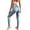 Light Blue, variant on High Waist Bow-Tie Yoga Pants for Women, Buttery Soft Peach Lift Leggings, Scrunch Seamless Workout Tights, Stretchy Gym Activewear