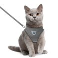 thumbnail image 3 of S black Cuerda de tracción para gatos para evitar que se rompa y salga Cuerda especial para caminar para gatos - Tipo chaleco Cat Rope Cat, 3 of 5