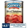 Kuner's - Diced Tomatoes In Tomato Juice - 14.5 Oz. Can