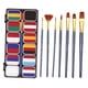 thumbnail image 4 of Paletas de pintura BLESIY 12 colores pinceles pinturas faciales profesionales, 4 of 8