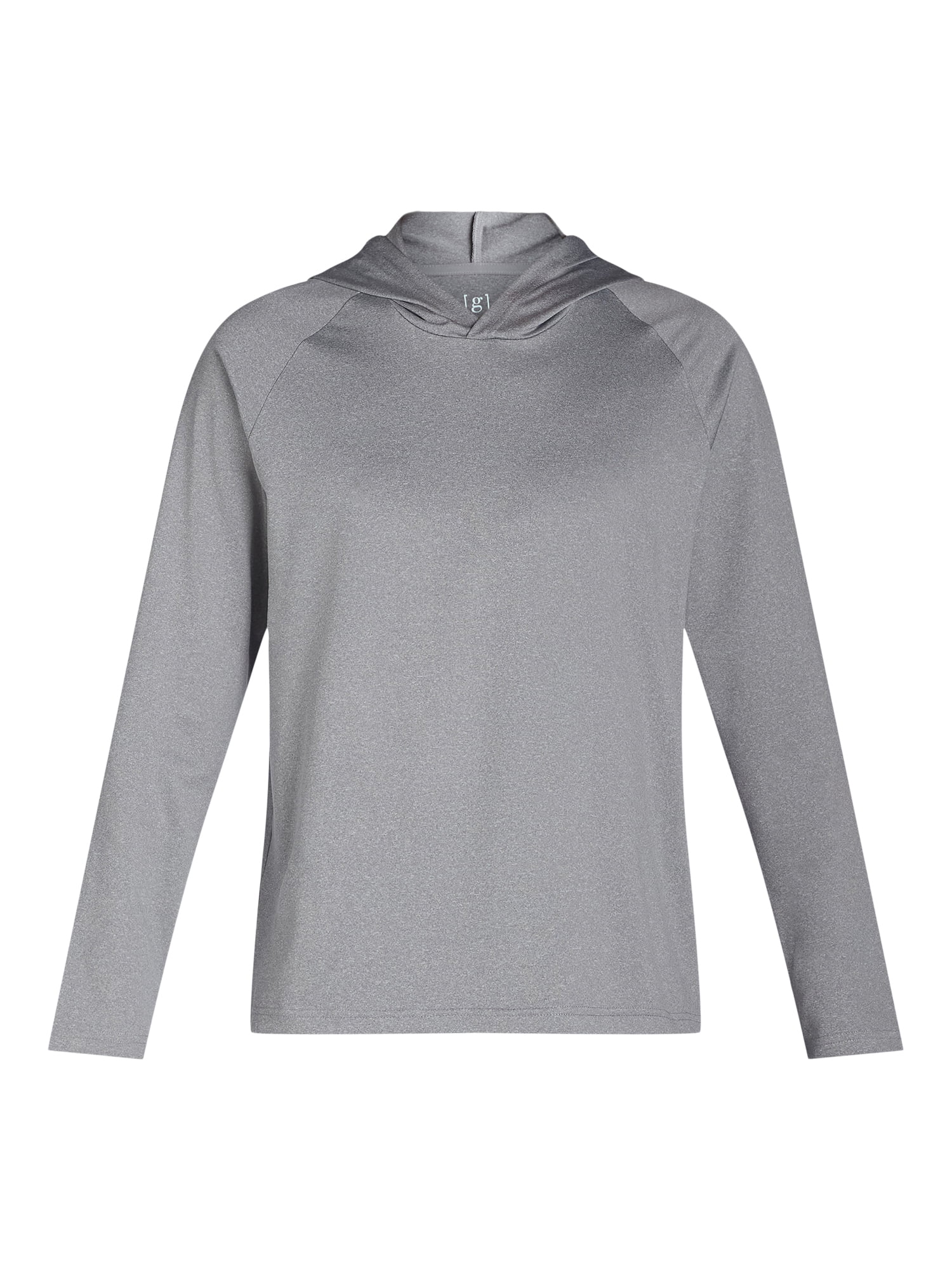 George Men's and Big Men's Hooded Sun Shirt with Long Sleeves, UPF 50+, Sizes S-3XL