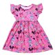 thumbnail image 1 of Disney-vestido de Mickey Mouse para niñas, ropa informal de seda de leche, Castillo Mágico, acampanado, 2022, 1 of 3