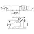 thumbnail image 2 of Elco EL1499ES Gu5.3 Bi Pin 4" New Construction Housing, 2 of 2