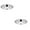 Silver*2, variant on Universal Lid for Pots, Pans and Skillets, Fits 9, 10 and 10.5 Inch Cookware, Replacement Frying Pan Cover , Stainless Steel Cast Iron Skillet Lids - Heat Resistant Handle