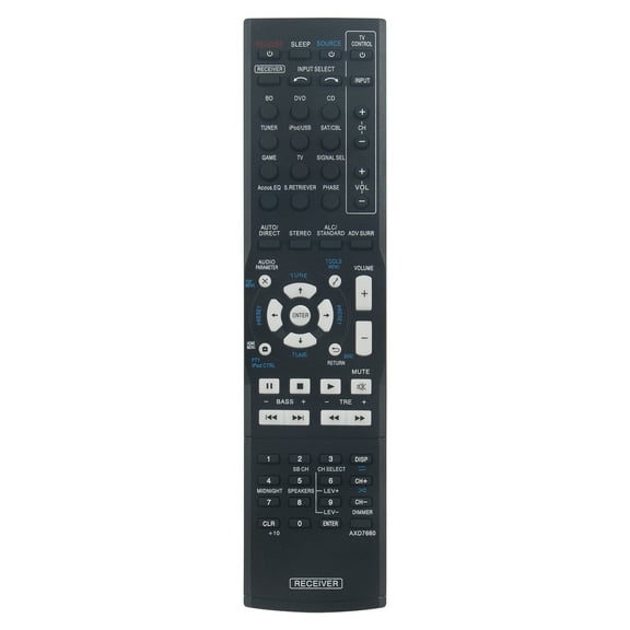New AXD7660 Remote Control For Pioneer AV Receiver VSX-522 VSX-522-K