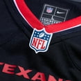 thumbnail image 4 of Men's Nike McTelvin Agim  Navy Houston Texans Team Game Jersey, 4 of 6