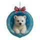thumbnail image 1 of Adorno navideño Animal ártico Zorro Conejo Perro Decoración Colgante navideño Decoración navideña, 1 of 7
