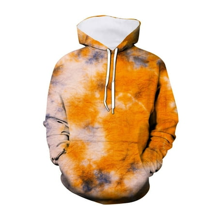 

Fshinging Sweatshirts for Toddlers New 3D Visual Digital Printed s Hoodie Tie Dye Printed s Hoodie Pullover Out Wear Tops