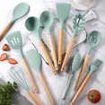 12PCS Silicone Kitchen Utensils Set NonStick Cookware for Kitchen