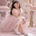 thumbnail image 3 of Meckior Toddler Girls Glitter Mary Jane Shoes Little Kids Low Heel Wedding Party Princess Dress shoes for Little Kids, 3 of 8