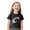 Black, variant on Boys Girls Cute Rugby Print Tops Kids Short Sleeve Graphic T-Shirt Soft Crew Neck Loose Summer Tops Tee