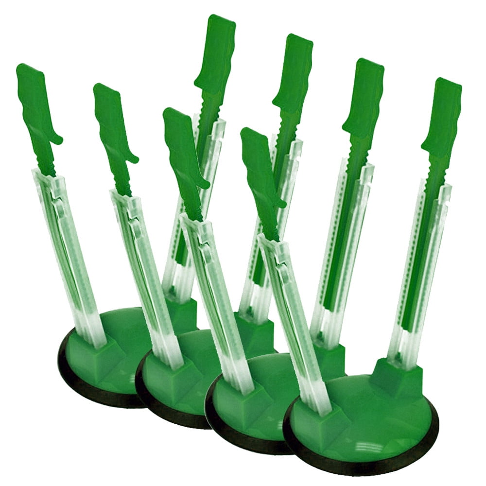 Lovehome 4 Pcs Non Slip Adjustable Hands Free Baggy Rack Clip Ziplock