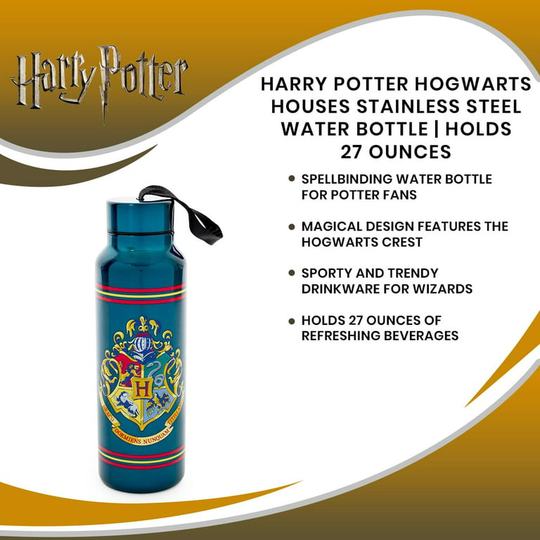 Harry Potter Hogwarts Houses Stainless Steel Water Bottle