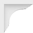 thumbnail image 3 of 3 1/2"W x 6"D x 6"H Standard Warren Architectural Grade PVC Bracket, 3 of 5