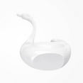thumbnail image 4 of White Swan Elephant Ring Holder Jewelry holder; Animal Display Stand Rack Necklace Desk Decorative Organizer, 4 of 8