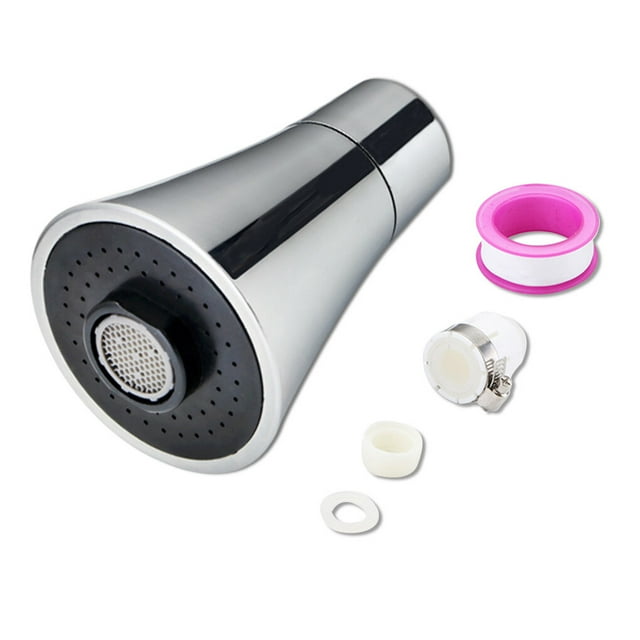 Ruiboury Faucet Extender 360 Degree High Pressure Water-saving Tap Shower Head Nozzle Adapter Bathroom Accessory No.07 2Set