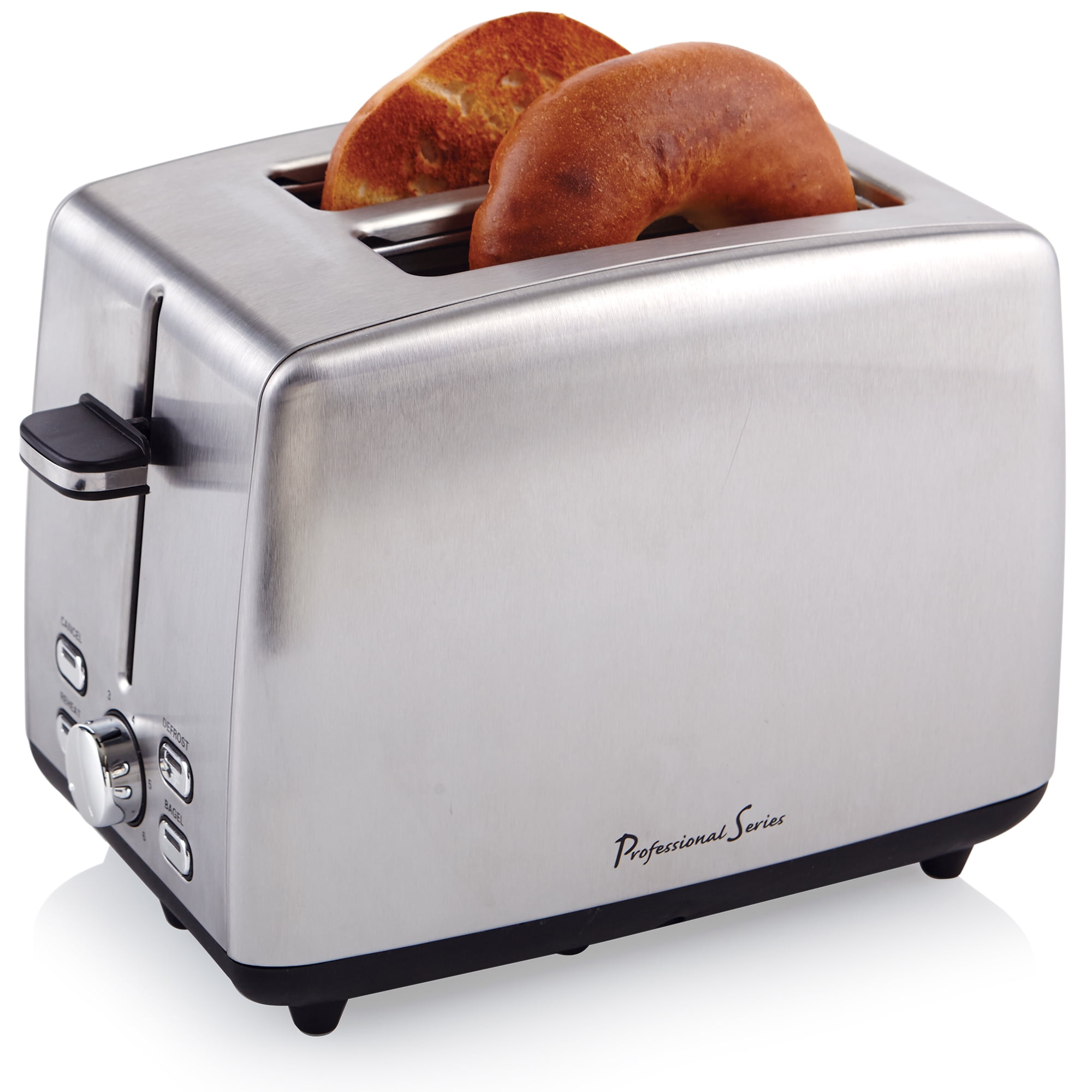  Continental Electric CE-TT011 Electric Toaster, 2 Slice, White:  Home & Kitchen