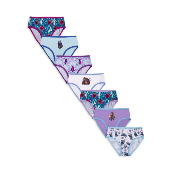 Raya Little Girls Underwear, 7 Pack, Sizes 4-8