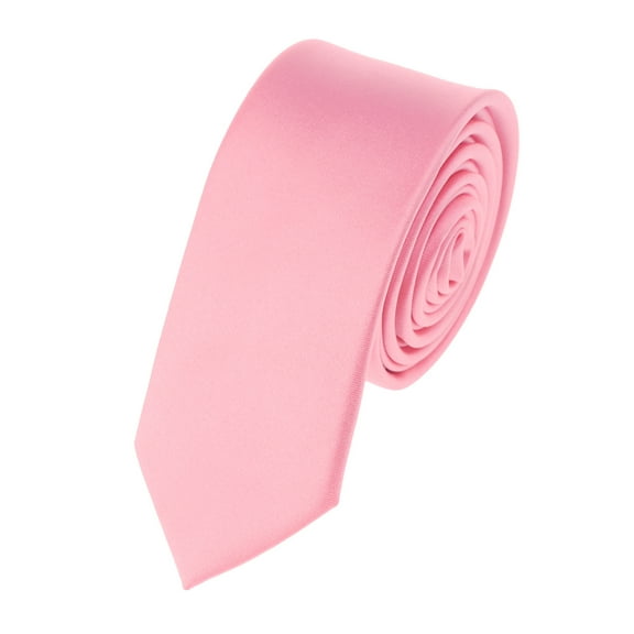 NYfashion101 Mens Solid Color 2.75" Slim Tie