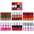 thumbnail image 2 of Juego de 12 bolas navideñas de felpa de 6 cm para colgar en la decoración de temporada, 2 of 5