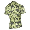 thumbnail image 2 of joogoo Dinosaurs Forest Men's Cycling Jerseys Mountain Bike Short Sleeve Tops 2XL, 2 of 7
