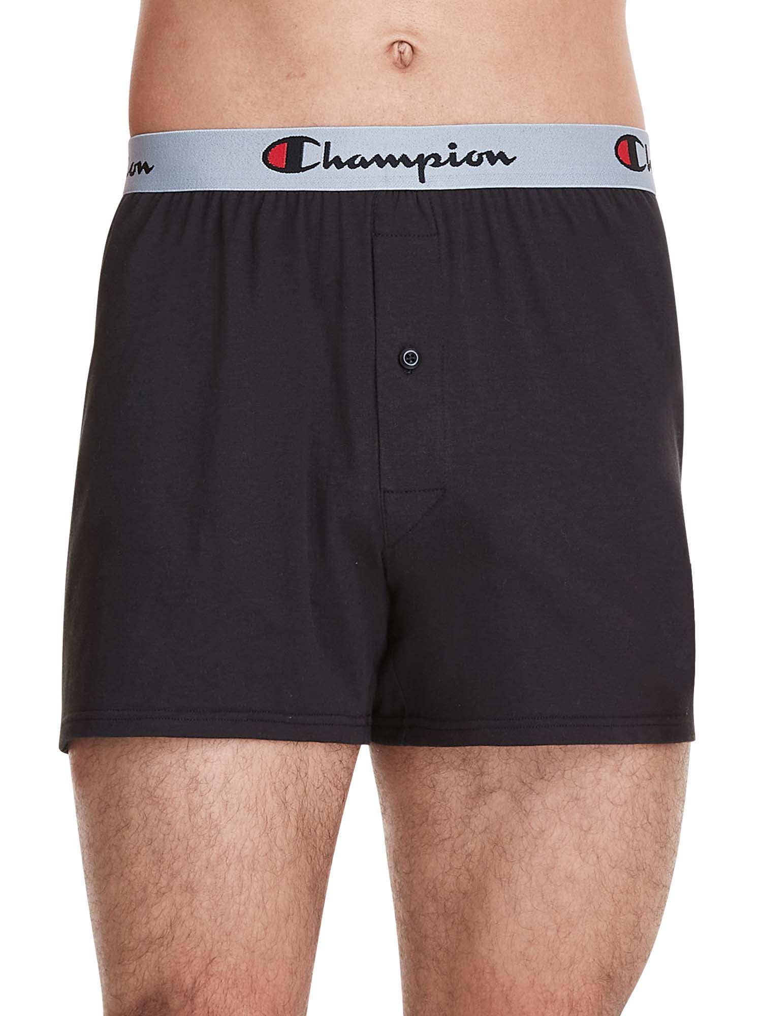 Champion Men's Athletics Everyday Comfort Boxer, 3 Pack