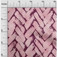 thumbnail image 2 of oneOone Velvet Dark Magenta Fabric Brush Stroke Quilting Supplies Print Sewing Fabric By The Yard 58 Inch Wide, 2 of 4
