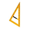 thumbnail image 4 of TISHITA Drawing Math Geometry Tool, Multifunction Teaching Ruler, Large Digital Math Geometry Ruler for Drafting Teachers Black Board 60 Triangle, 4 of 8