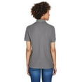 thumbnail image 2 of UltraClub Ladies' Whisper Piqué Polo 2XL GRAPHITE, 2 of 3