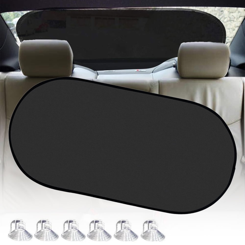 2 Pack] iClover Car Window Shade Sunshade Jumbo-Shields