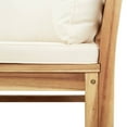 thumbnail image 5 of vidaXL Patio Sofa with Cushions 2-Seater Solid Wood Acacia, 5 of 5