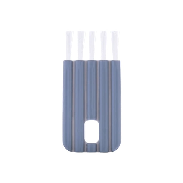Moyic Cepillo de limpieza de tazas Ranura antideslizante Cepillos de ranura Teclado de fregadero Colgando Botella manual Barra de herramientas de Suministros de limpieza para el hogar Gris Moyic HA061289-02