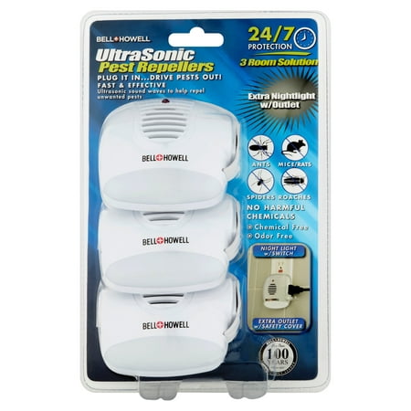 Bell + Howell UltraSonic Pest Repellers (Best Electronic Insect Repeller)