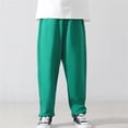 thumbnail image 2 of Shachafan Boys Casual Jogger Pants With Side And Pleats Comfortable Loose Fit Straight Leg Athletic Trousers For Summer Season Youth Wear Baby Winter Clothes Boy, 2 of 7