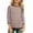 AA~Brown1495, variant on Hiijoy Girls Striped 3/4 Sleeve T Shirt Casual Crew Neck T-Shirt Top for Kids, Sizes 3-4
