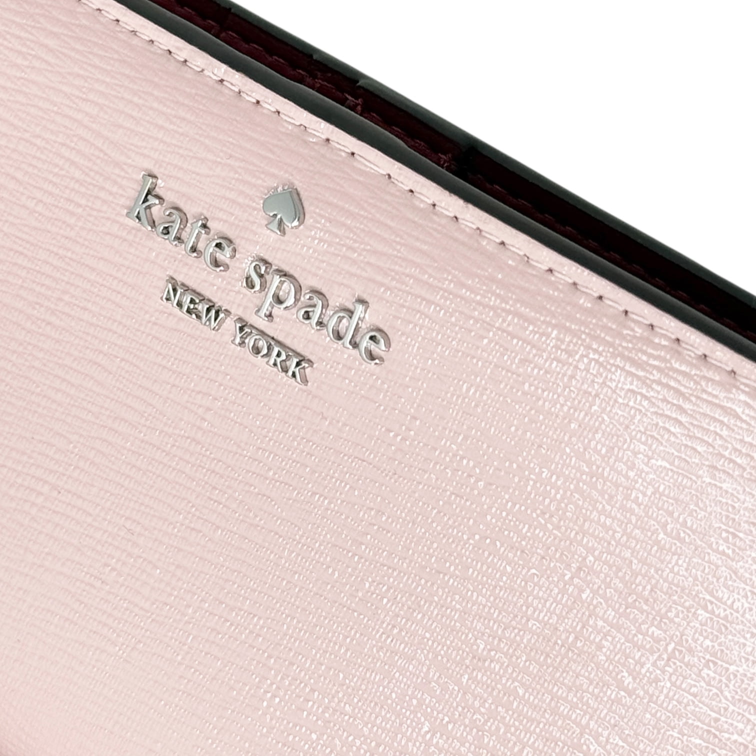 Kate Spade New York Women’s Madison Large Slim Bifold Wallet in Patent Leather (Tutu Pink)