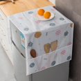 thumbnail image 1 of Feltree Washing Machine Cover-proof and Oil-proof Dryer Top Cloth with Side Storage Bag Cotton Linen Kitchen Refrigerator Appliance Protection Cover, 1 of 8