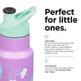 thumbnail image 4 of Klean Kanteen 12 oz. Kid's Insulated Narrow Bottle w/ Sport Cap - Unicorns, 4 of 7