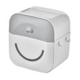thumbnail image 1 of Caja de almacenamiento de tejidos Sunnimix Soporte de papel higiénico impermeable gris 23x17x25cm Sunnimix Soporte de papel higiénico, 1 of 6