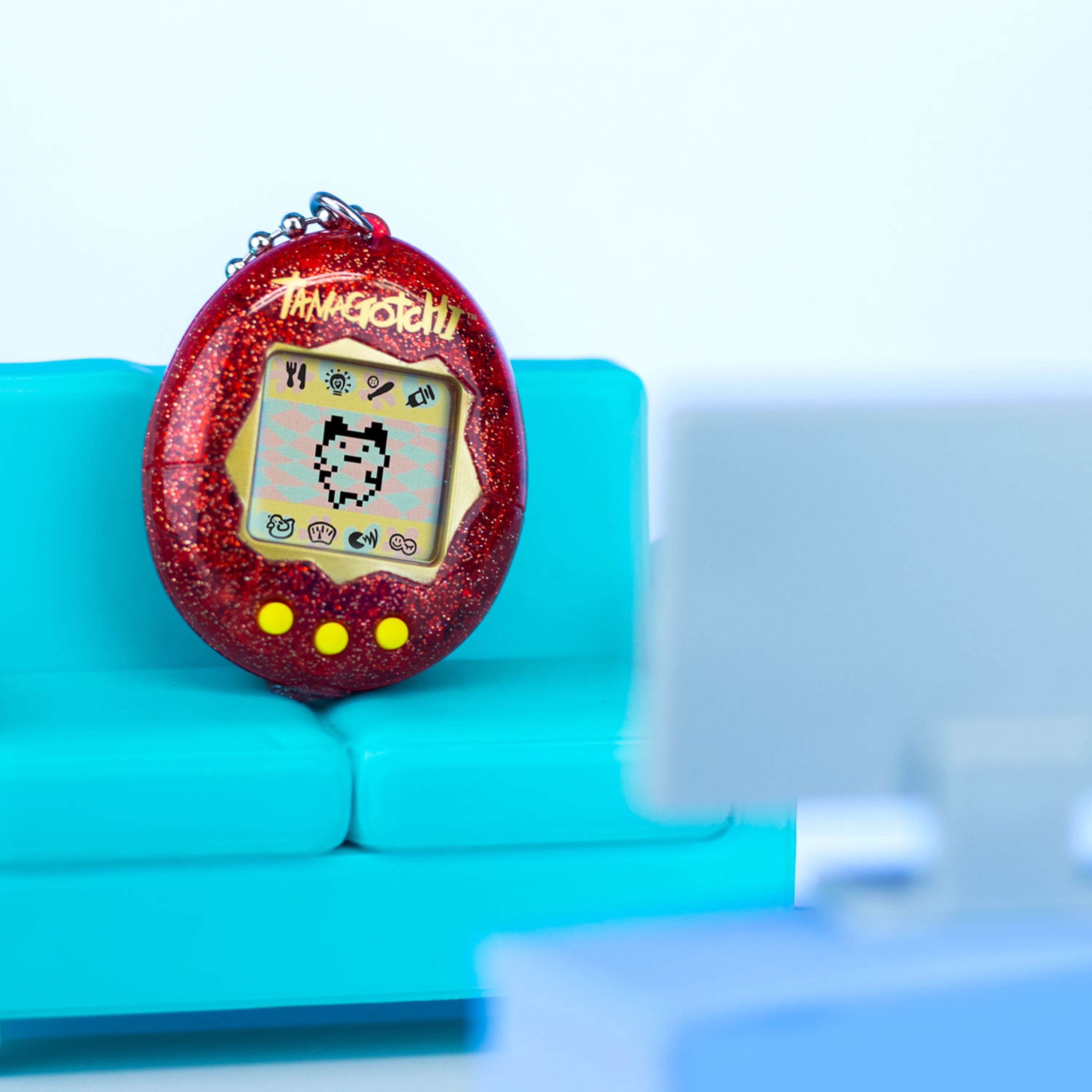Original Tamagotchi - Red Glitter - Walmart.com