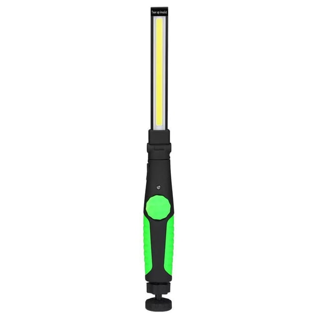 Shisuyan Multifunction COB LED Rechargeable Magnetic Work Light Rotatable Car Inspection Repair Flashlight Torch (Green)