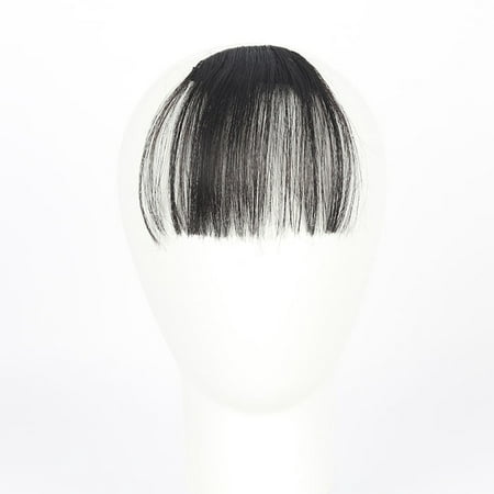 Tuscom Pretty Girls Clip On Clip In Front Hair Bang Fringe Hair Extension Piece (Best Bangs For Thin Hair)