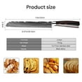 thumbnail image 5 of Chef's Knife,Nimble Blade, Ideal for All-Around Food Preparation, Japanese Knife, Perfect for Preparing Fruit, Vegetables,Bread, 5 of 8