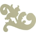 thumbnail image 4 of Ekena Millwork 8 7/8"W x 7 1/8"H x 3/4"P Terrones Scroll Onlay, Right, 4 of 6