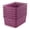 Deep Purple, variant on Woven Plastic Storage Baskets, Rectangular Weave Bins for Kitchen Pantry, Bathroom Shelves, Closet & Laundry Room – Stackable Organizer Bins