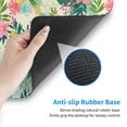 thumbnail image 5 of Naloa Tropical Flowers Gaming Mouse Pad Large Mouse Mat Long Extended Desk Pad Non-Slip Rubber Mice Pads Stitched Edges Thin Pad (16x29.5 Inch), 5 of 8